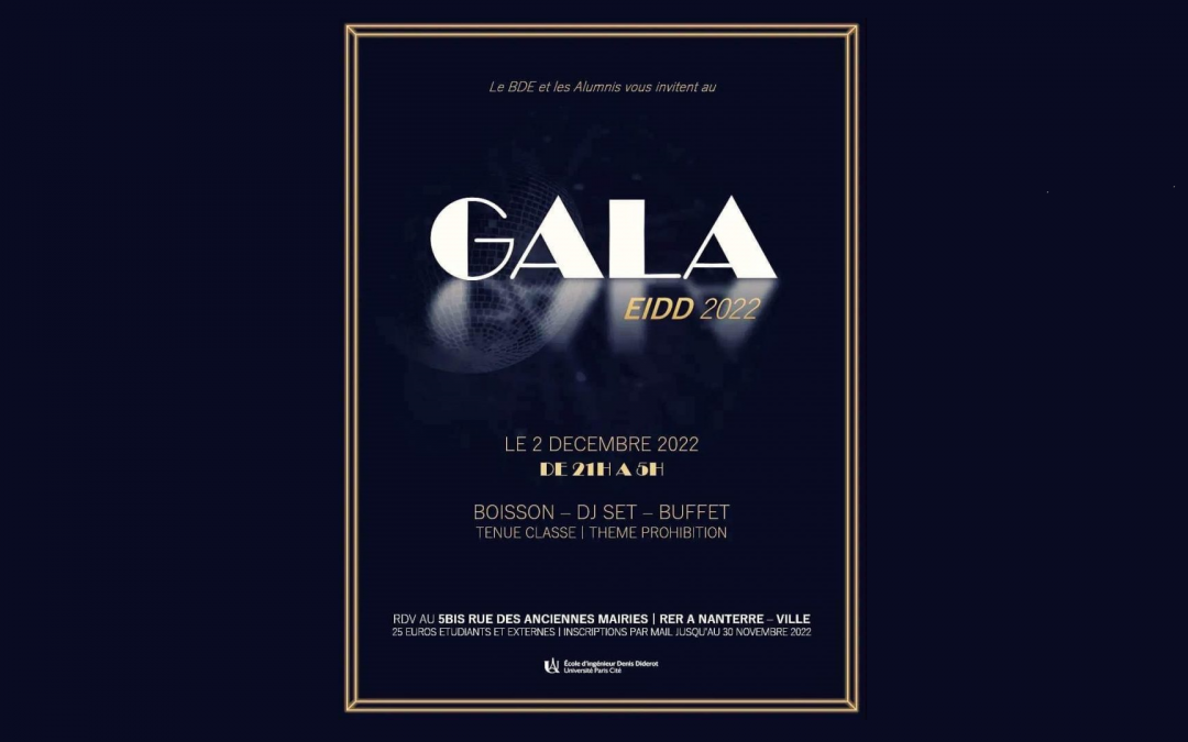 GALA DE L&rsquo;EIDD