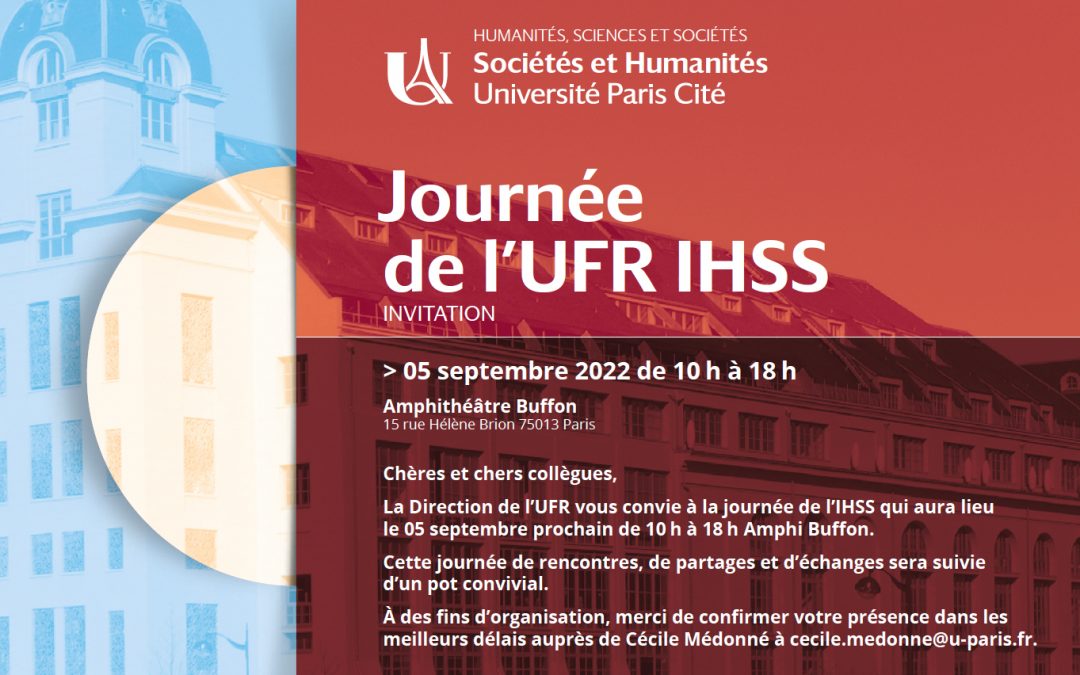 Journée de l&rsquo;IHSS