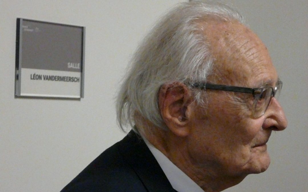 Décès de Léon Vandermeersch