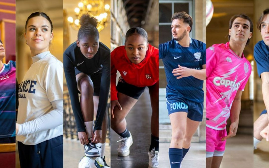 « Athlètes en jeux » : foot, rugby, badminton, baseball, volleyball