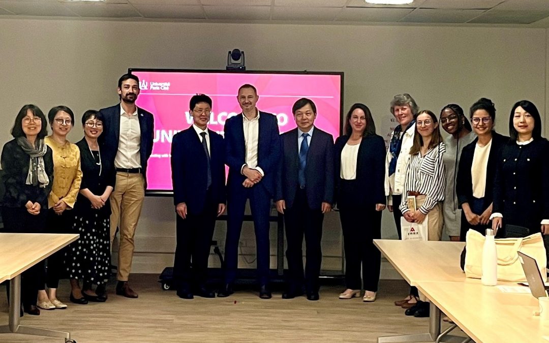 La Faculté Sociétés & Humanités accueille l’université de Wuhan