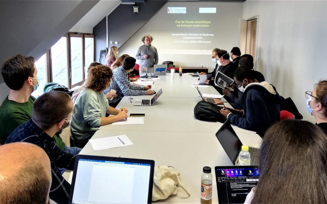 First edition for the “Deontology, integrity and ethics for research” training course