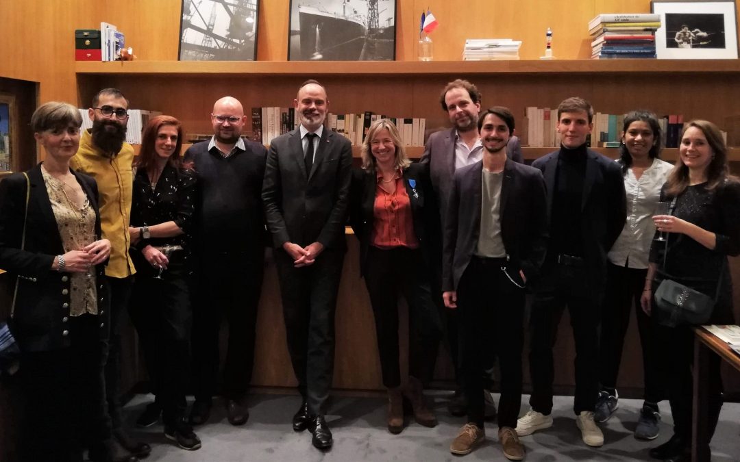 Claire Rougeulle is designated “chevalier dans l’Ordre National du Mérite”