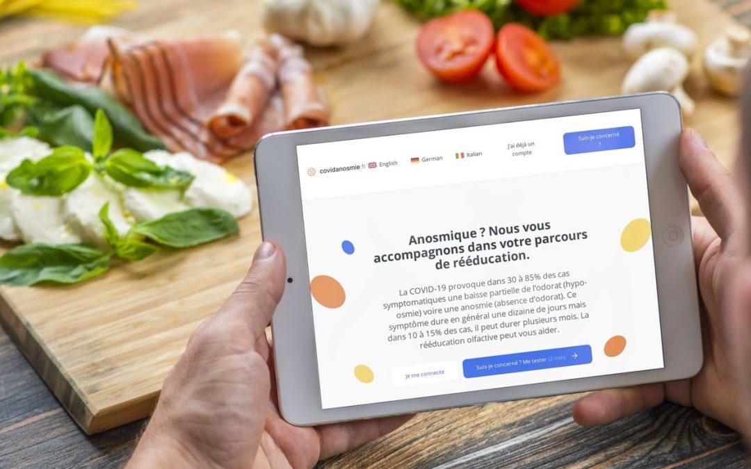 Covidanosmie.fr : l’application qui optimise la rééducation après la perte de l’odorat
