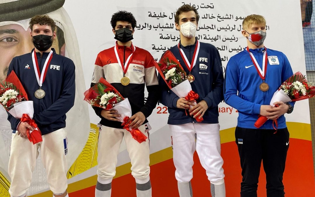 Julien Maury : l&rsquo;argent et le bronze pour sa première coupe du monde d&rsquo;escrime junior