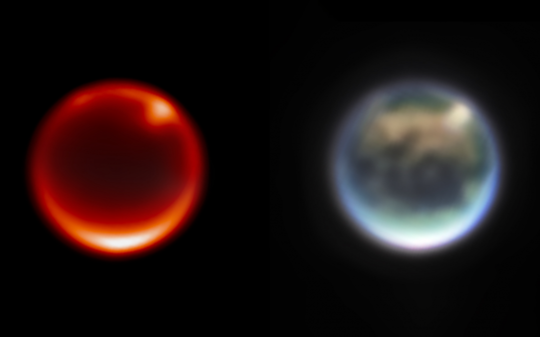 Premières observations de Titan par le télescope spatial James Webb