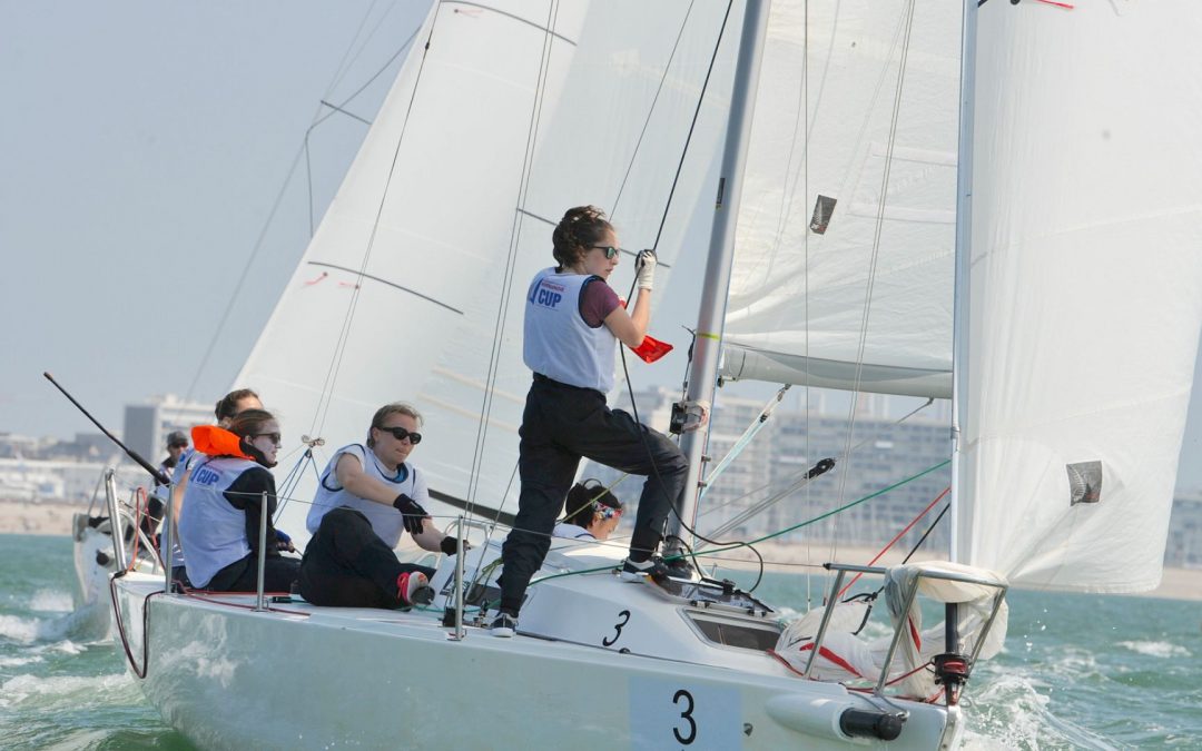 L’équipe de voile d’Université Paris Cité finit première équipe féminine à la Normandie Cup !