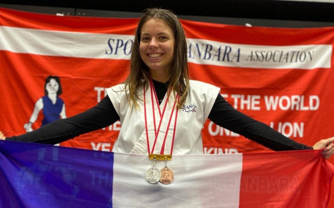 Aurélia Gauthier : médaillée d&rsquo;argent en escrime japonaise lors des Championnats du Monde !
